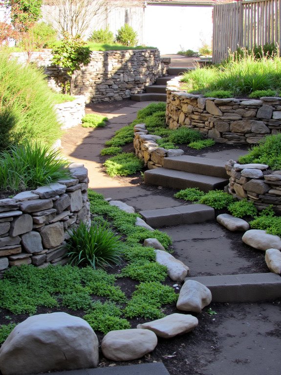 transform sloped yards beautifully