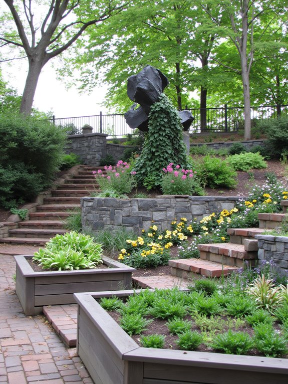 transformative garden art pieces