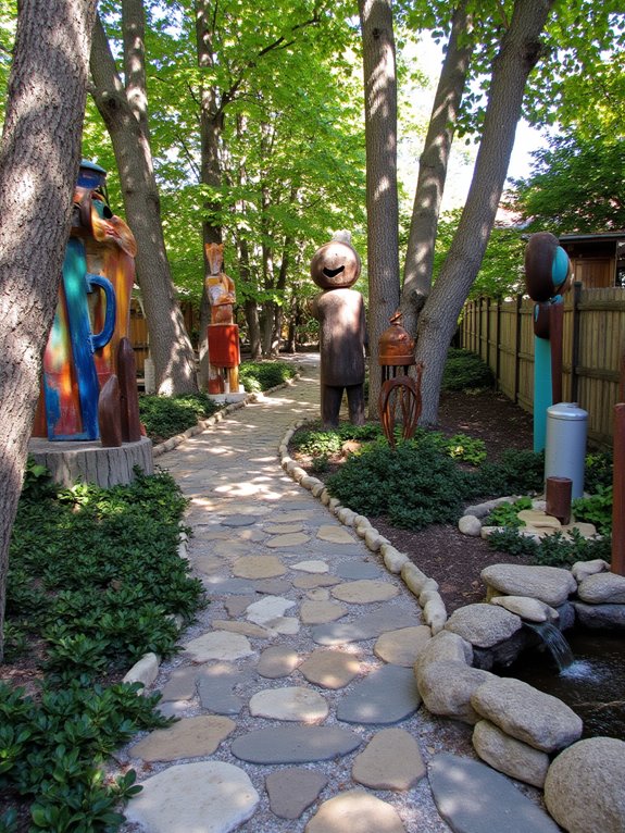 transformative outdoor art installation