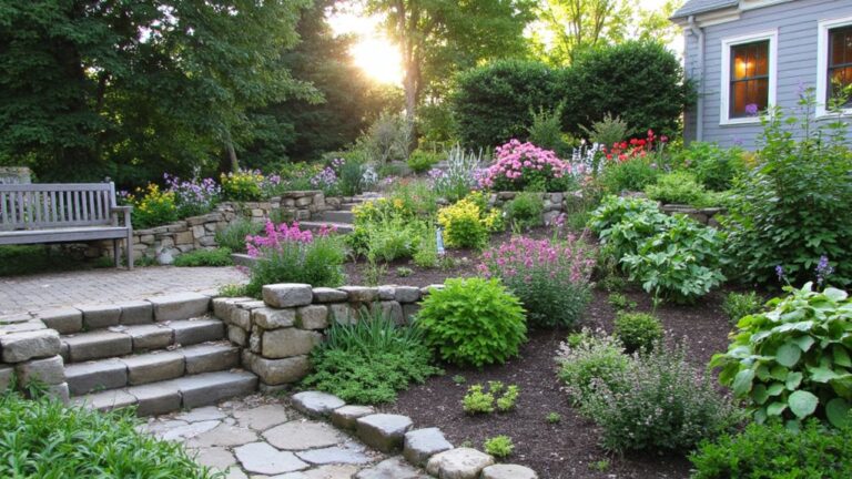 transformative slope landscaping ideas