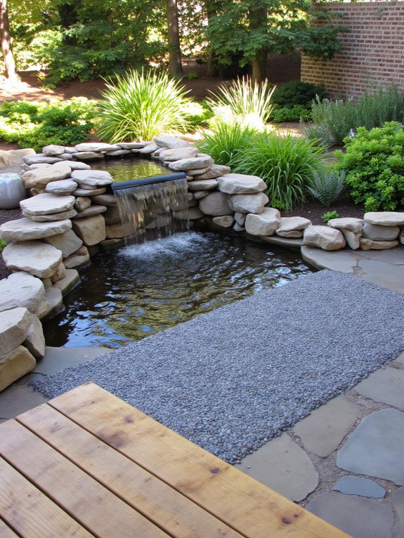 transformative water feature mats