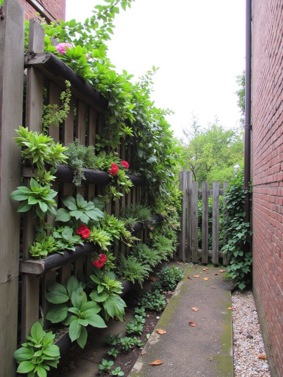 vertical garden space saving solution