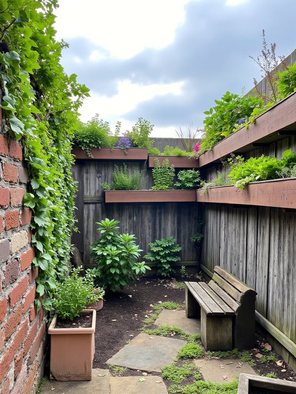 vertical gardening maximizes space