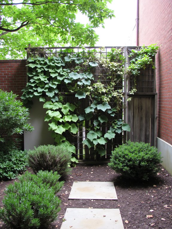 vertical gardening space saver