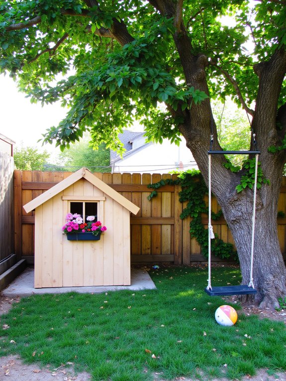 vibrant kids play area