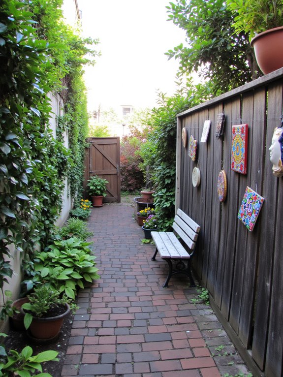 vibrant personal outdoor art