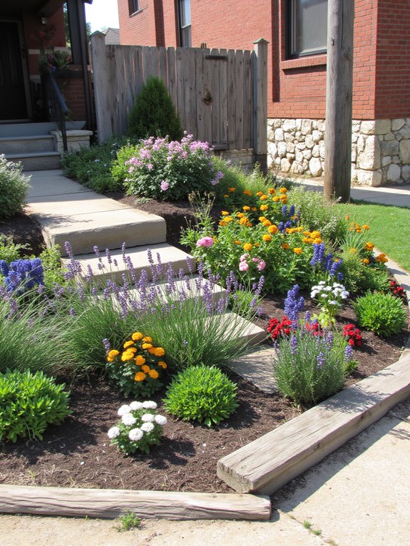 vibrant seasonal garden mix