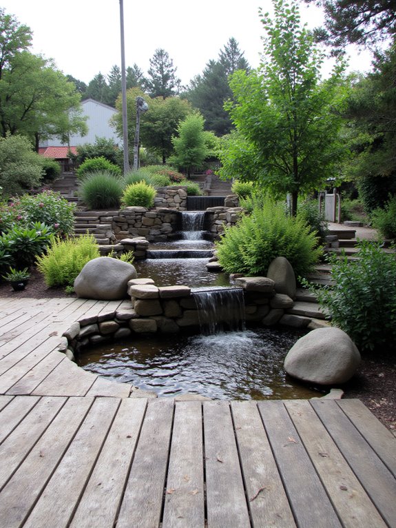 water features enhance tranquility