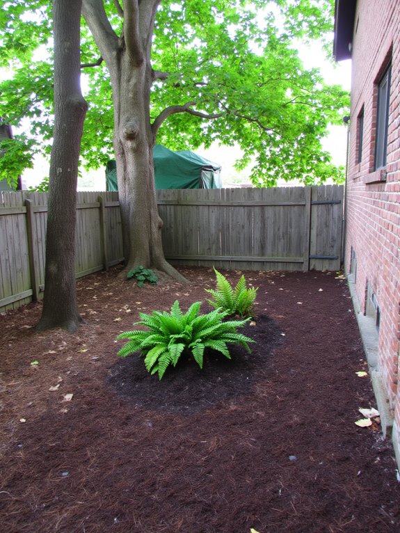 weed suppression and moisture retention