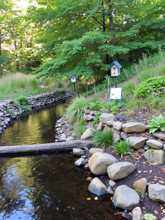 wildlife friendly creek habitat
