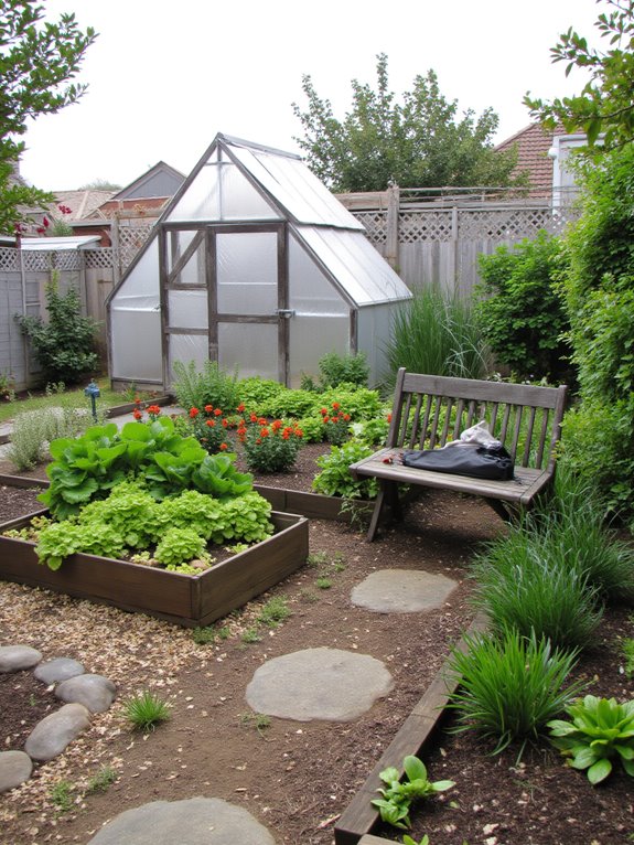 year round gardening greenhouse installation