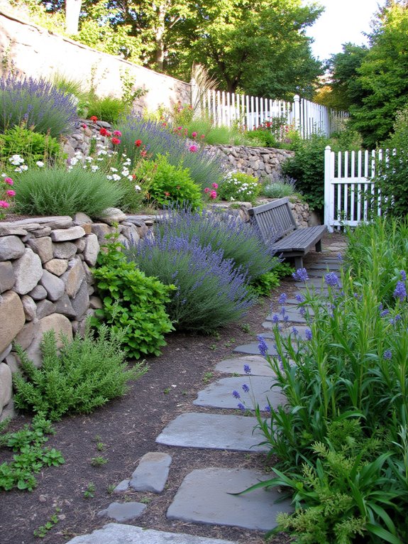 year round hill garden maintenance