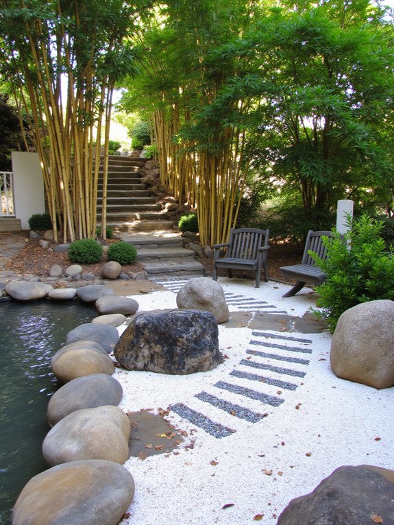 zen garden for tranquility