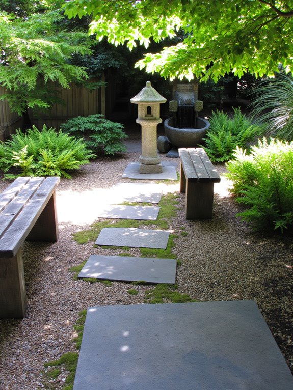 zen garden retreat creation